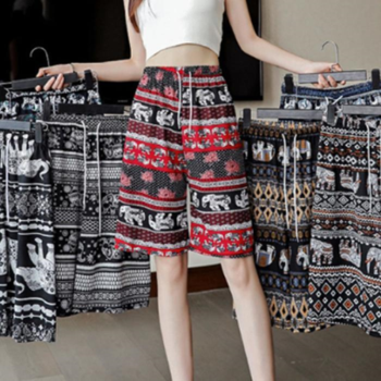 [오노마] ONM 동남아 태국 검정색 고무줄 여름바지 여행 휴양지 (16465006)