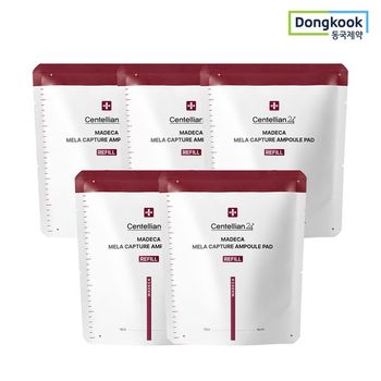 센텔리안24 마데카 멜라 캡처 앰플 패드 리필 60매 5개_P378607672