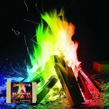 매직파이어 불멍 오로라 마법의가루 30g 매직파이어 마법가루 무지개빛가루 캠핑아이템