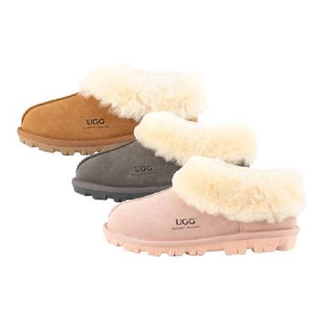 [무료배송] 오즈랜드 호주 정품 어그슬리퍼 방수 남녀공용 털 슬리퍼부티