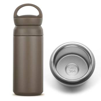 탐블러 350ml 스텐 텀블러 올리브 물샘방지 보온 보냉 손잡이