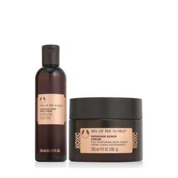 [스타필드하남] 스파 오브 더 월드 티아레 바디 워시 + 쿠쿠이 크림 세트