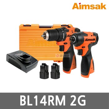아임삭 BL14RM 2G 충전 콤보 세트 14.4V 3.0Ah 2개 드라이버 드릴 임팩 BL14R503 BL14M503 Gen2