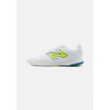 [해외] New Balance 뉴발란스 퓨론 프로 인 V9 - 실내 축구화 흰색/알칼리 그린 7911947