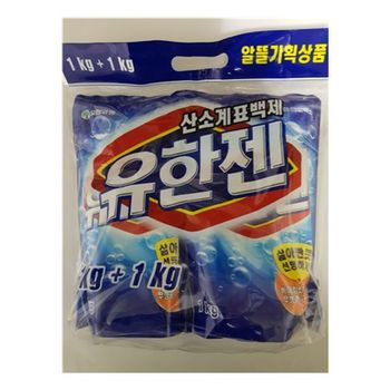 리필 기획세트세제 유한젠 기획세트 형표백제 1kg 유행 안심세제