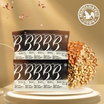 [단독선판매][12/18출고]하루견과 원데이발란스블랙 20gx100봉 견과류