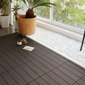 [보노하우스] 한피스씩 분리되는 홈즈 조립식데크타일 27장(108피스)