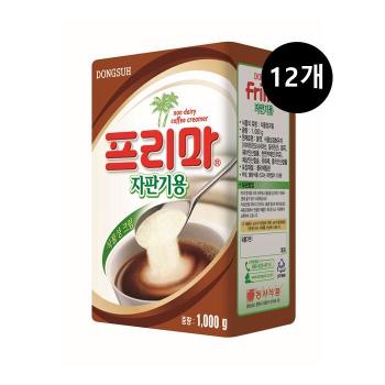 동서식품 프리마 자판기용 1kg 12개 (S51565718)