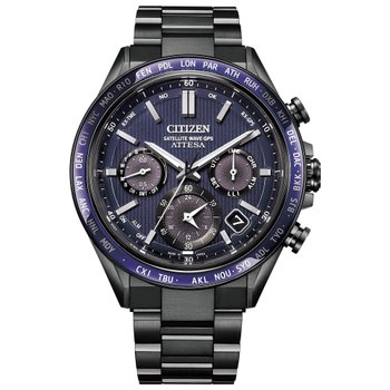 [해외] [Citizen] GPS CC4059-64L 시계 아테사 광발전 에코 드라이브 위성 전파 시계 방수 사파이어