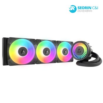 [서린공식] <b>ARCTIC</b> <b>Liquid</b> <b>Freezer</b> <b>III</b> PRO <b>360</b> A-RGB 서린 (블랙)