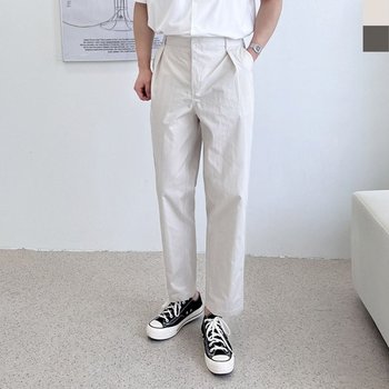 2L- SIN 3002M 남자베리 원턱 뒷밴딩 우븐팬츠 (WF76137)