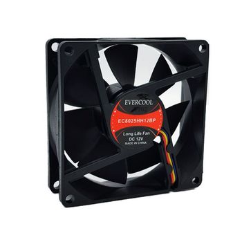 에버쿨 913NBF61 80mm 케이스 팬쿨러 PWM 4핀 EC8025HH12BP