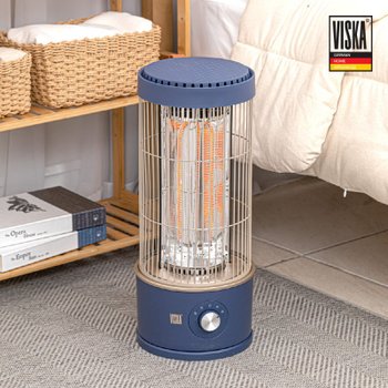 [비스카] 회전형 가정용 사무용 업무용 카본 전기히터 VK-HT800C