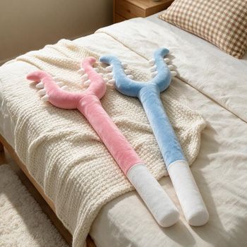 체포삼지창인형 제압봉 쿠션 고양이 강아지 킹받소품