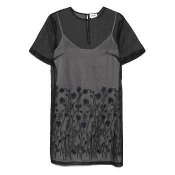 25 FW P.A.R.O.S.H. 플로럴 디테일 미디 드레스 D726012SORGENTE TP444412853