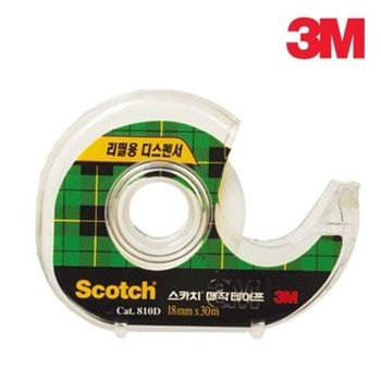 [VC42137P]스카치 매직 테이프 리필 3M 810D 18mmx30M