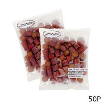 강아지 미트믹스 소고기 계란스낵 50g 50P 훈련 간식-WD54CAB