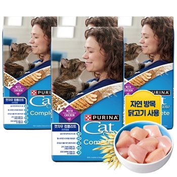 퓨리나 캣차우 컴플리트 고양이 기능성 사료 1.42kg x 4개_24414507