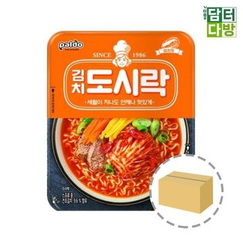 팔도 김치도시락 컵라면 음영 1BOX (24컵) 사발면 (49350465)