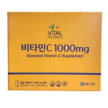 종근당 바이탈프로그램 비타민C 1000mg 600정 1박스_24969921