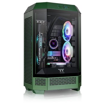 써멀테이크 The Tower 300 미들타워 케이스 레이싱 그린