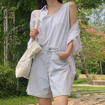 [신세계백화점][사계절용/단독또는이너] 잇츠닝 코튼U넥 나시티 H_TS3550