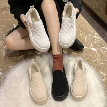 [SX75247]퀼팅 여성 온 겨울신발 캠핑신발 3컬러