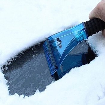 스크래퍼 차량용 얼음 제거기 앞유리 관리 용품 겨울철 필수 아이템 (WFJEQ1N)
