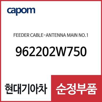 피더 케이블-안테나 메인 NO.1 (962202W750) 맥스크루즈, 올뉴 싼타페, 싼타페 더 프라임