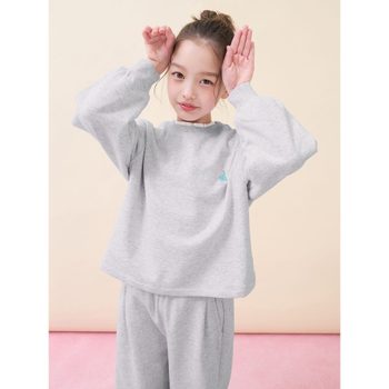 [26SS 7%][BEANPOLE KIDS] 여아 빙키 그래픽 포인트 상하세트  그레이 (BI6141G053)