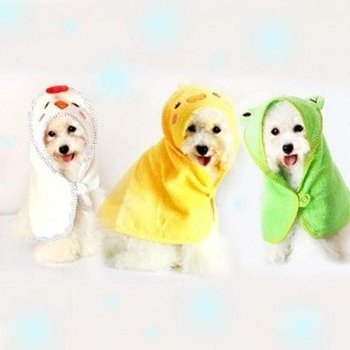 가운 샤워 목욕 강아지 수건 S 펫타올 (47895955)