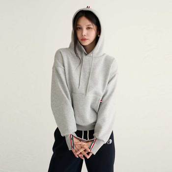 기모 테이핑 CP쭈리 버튼 후드탑 111764