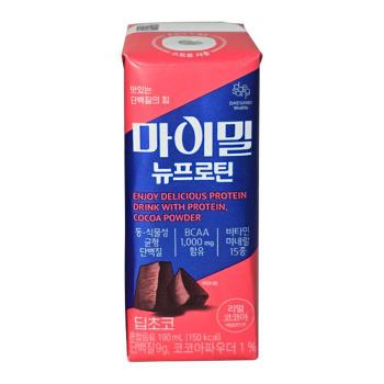 마이밀 마시는 뉴프로틴 딥초코 190ml x 30팩 단백질 음료 D (S50841657)