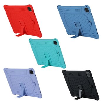 [수나르]아이패드프로4세대 12.9인치 A2229 A2232 스타 파스텔컬러 펜슬롯 스트랩 스탠드 실리콘 태블릿 케이스