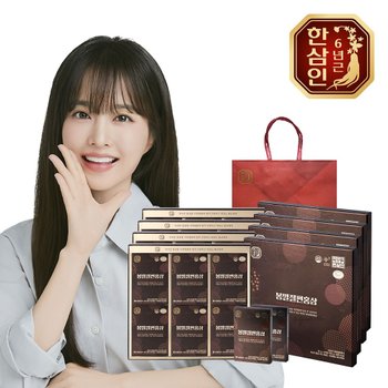 [농협홍삼] 한삼인 봉밀절편홍삼 20g 6입 4세트+쇼핑백
