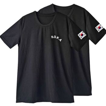 2장세트 로카티 ROKA 쿨 드라이 반팔 군인 군대 PX 티셔츠