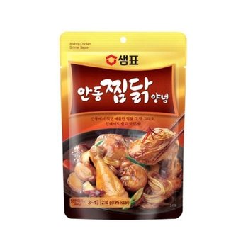 샘표 안동찜닭 양념 210g x 6개
