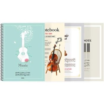 [JHQS8WVF_4B]음악 노트 사무용품 랜덤발송