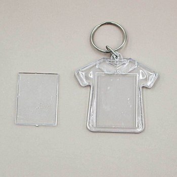 아크릴 액자 열쇠고리 옷모양 사진 열쇠고리 증사홀더 증명 증사홀더 증사 아크릴홀더