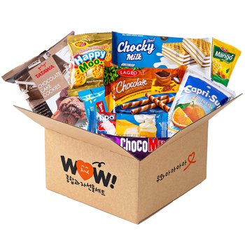 추억의 수입과자 간식세트 2호 / 해피무 카프리썬 레비스코 초코무초 로아커 와퍼스틱