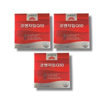 고려은단 코엔자임Q10 90캡슐 3박스 (S51562292)