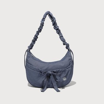 M 커버낫크로스백 CQK CO2507TB88-LB 클로버하트 셔링 미디움 나일론 호보백 Light Blue