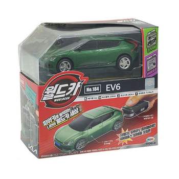월드카 AXW603G5 EV6 그린 파워카 어린이 장난감 자동차 선물