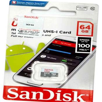 마이크로SD카드 64GB 100MBs 카메라SD카드