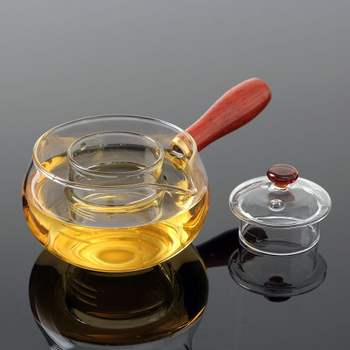 편리한 845WIQ62 거름망일체형 내열유리 차포트 티팟 티폿450ml
