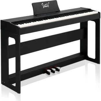 [해외] 독일 도너 키보드 피아노 입문용 1882726 LEADZM 88 Keys 디지털 Piano Fully Weighted Keyboard