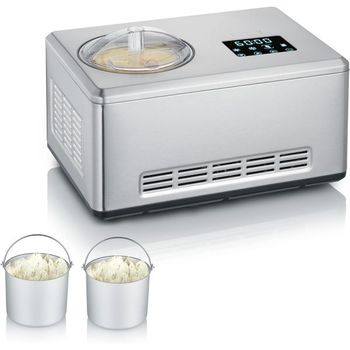 [해외] 독일 세버린 와플메이커 와플기계 1853210 Severin 2-in-1 Ice Cream Maker with Yogurt Functio