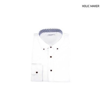 홀릭메이커 남성 긴팔 셔츠 HSD005 남자 무지 남방 (WCA3A1F)