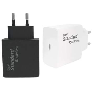 인지 YAI272S0 Standard 65W PD 3.0 초고속 충전기 케이블 미포함 블랙 1개 국산
