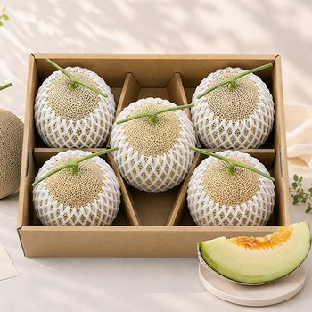 [9월7일 순차출고]전남 곡성 유도열님 머스크 멜론 5수_7.5kg[SSG상품권이벤트]